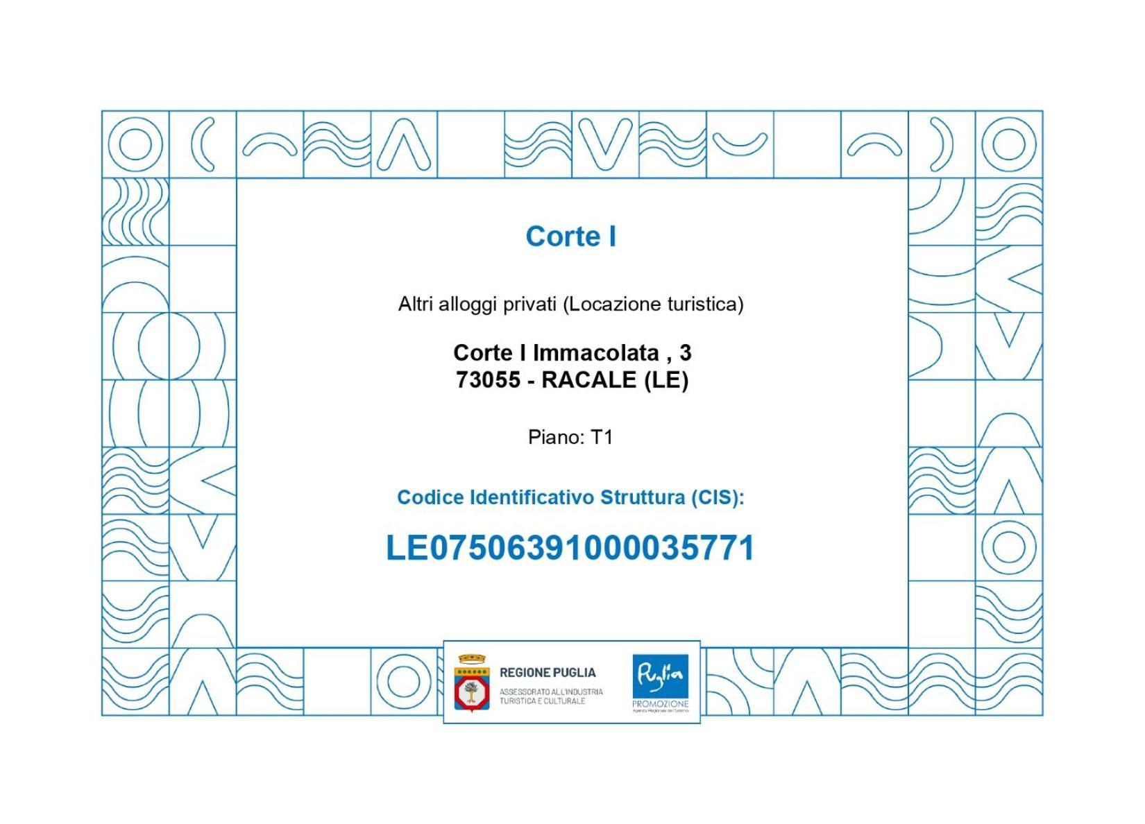 Corte I Racale Exterior photo